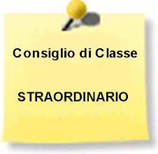 Convocazione straordinaria del Consiglio della Classe 3^ Sala e vendita per motivi disciplinari