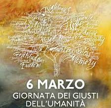 Giornata dei Giusti dell’umanità