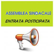 Entrata posticipata degli alunni per assemblea sindacale ANIEF -Classi 1^ B-2^ B- 4^ AT