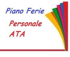 Piano Ferie estive personale ATA – a.s. 2021/2022