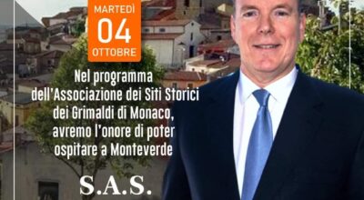 Servizio di accoglienza in occasione della visita del Principe Alberto di Monaco a Monteverde