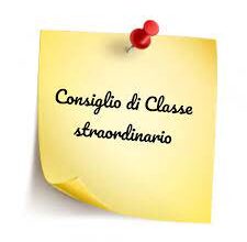 Convocazione Consiglio di classe straordinario-classe 5^B IPSEOA