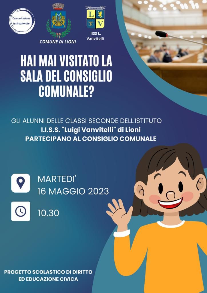 Studenti protagonisti al Comune di Lioni